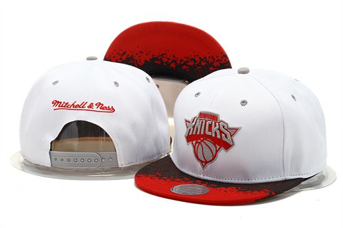 NBA New York Knicks NE Snapback Hat #81